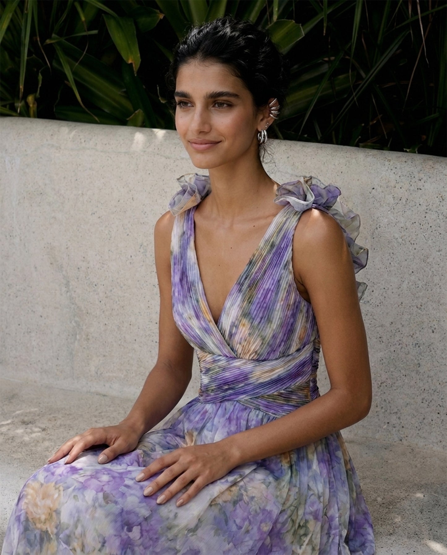 VESTIDO MAXI CRUSADO AMINA