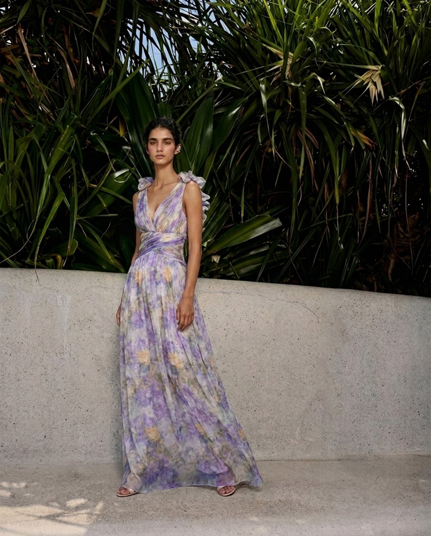 VESTIDO MAXI CRUSADO AMINA